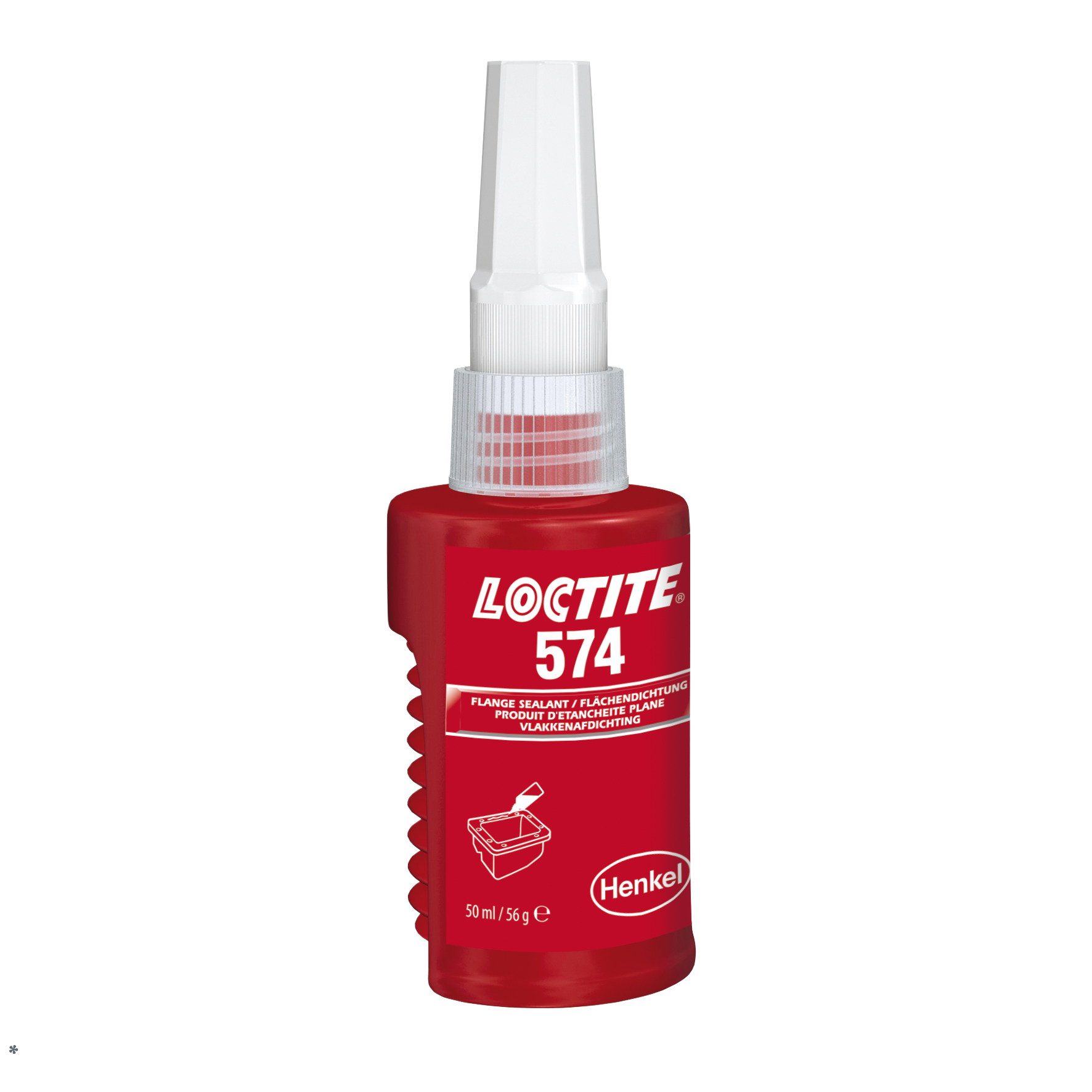 LOCTITE 574         50 ml LOCTITE 574         50 ml Gyors kikeményedésű felülettömítő, narancs