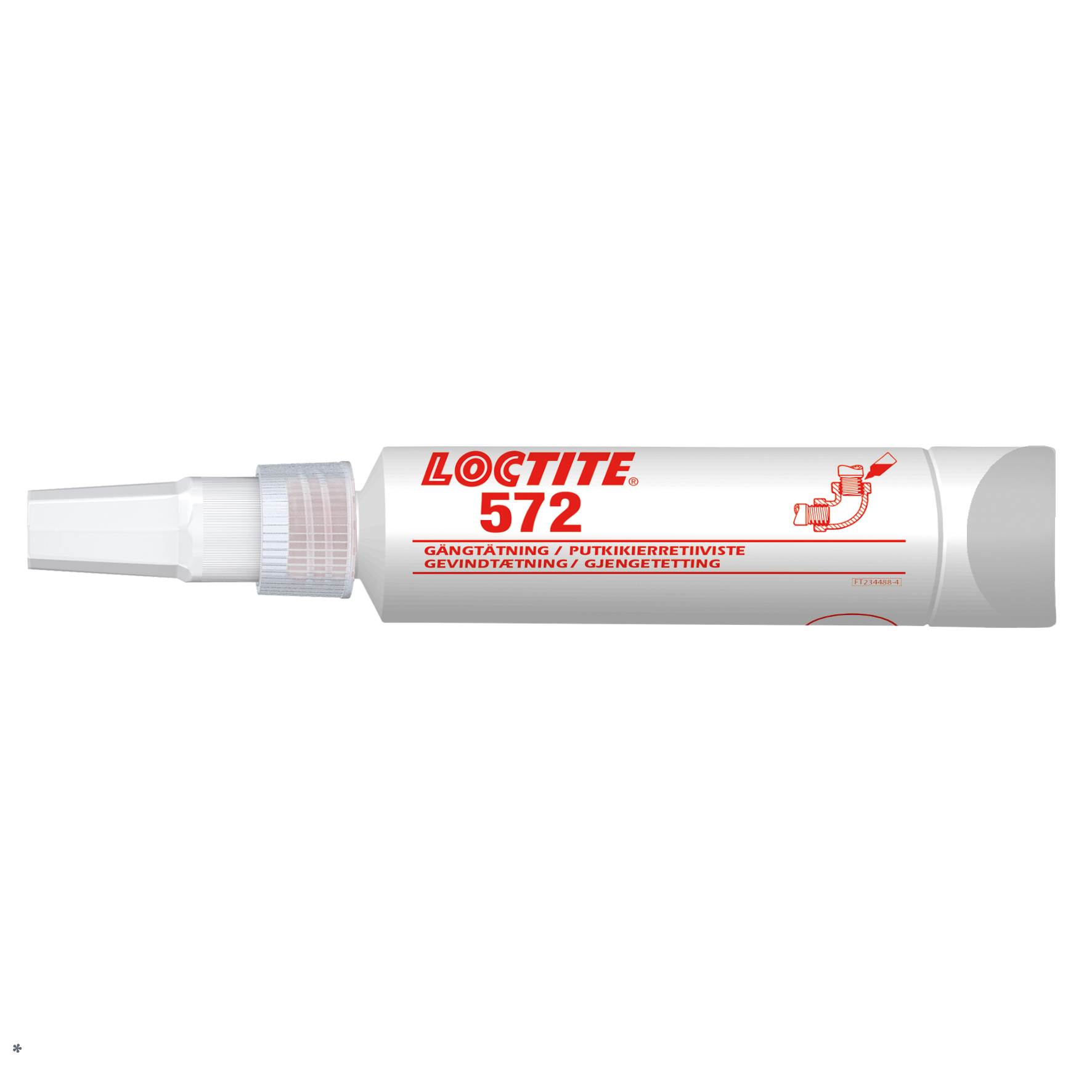 LOCTITE 572         50 ml LOCTITE 572         50 ml Lassú kötési idejű csőmenettömítő