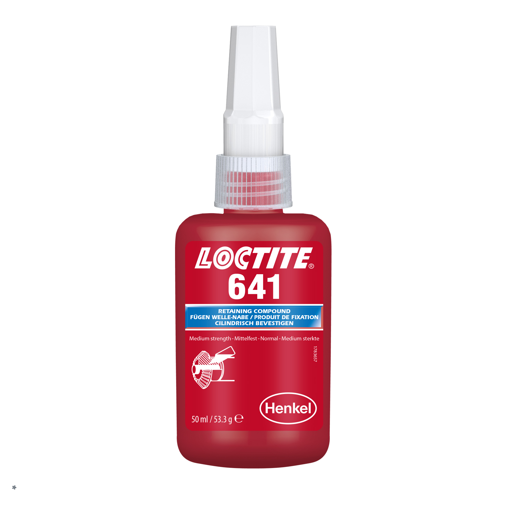 LOCTITE 641         50 ml LOCTITE 641         50 ml Szétszerelhető rögzítő