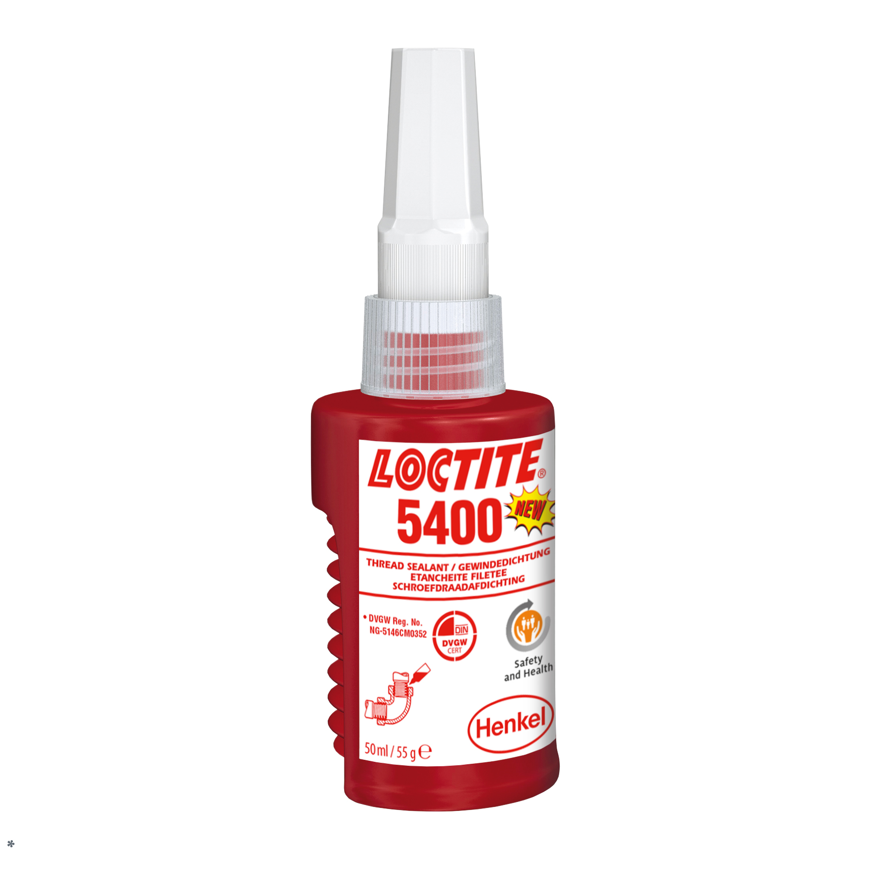 LOCTITE 5400         50 ml LOCTITE 5400         50 ml Veszélyjel mentes általános menettömítő