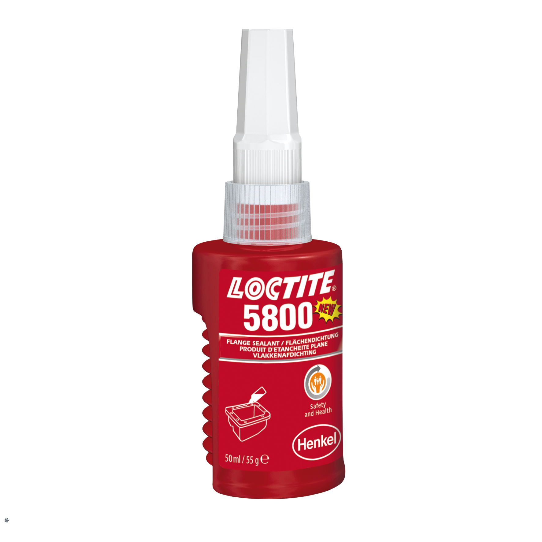 LOCTITE 5800         50 ml LOCTITE 5800         50 ml Veszélyjel mentes hőálló felülettömítő, piros