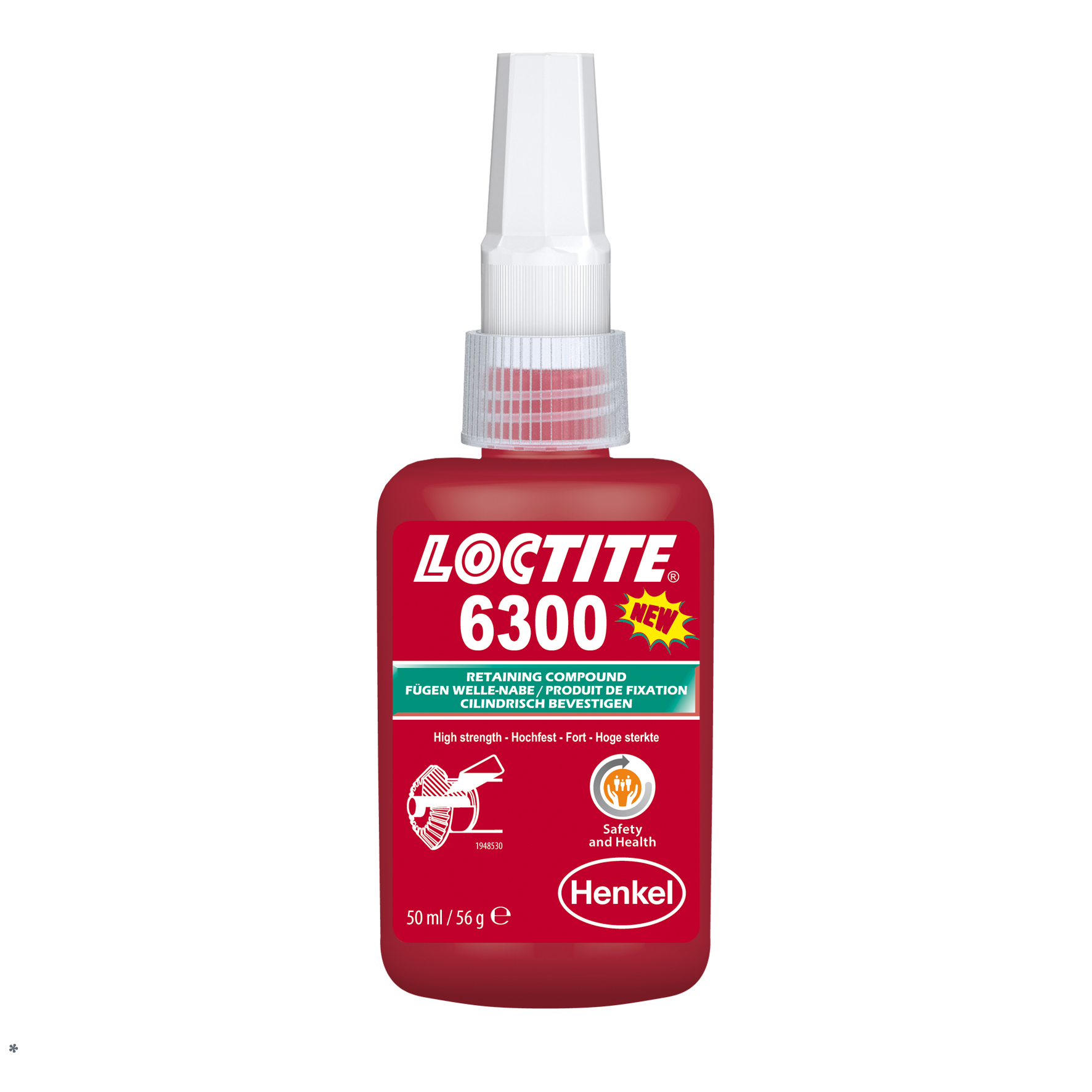 LOCTITE 6300         50 ml LOCTITE 6300         50 ml Veszélyjel mentes hőálló rögzítő