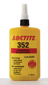 LOCTITE AA 352         250 ml LOCTITE AA 352         250 ml Nagy viszkozitású, szívós, vegyszerálló UV ragasztó