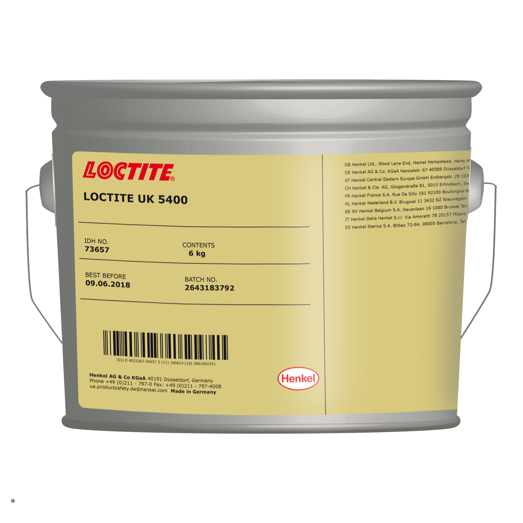 LOCTITE UK 5400         6 kg LOCTITE UK 5400         6 kg