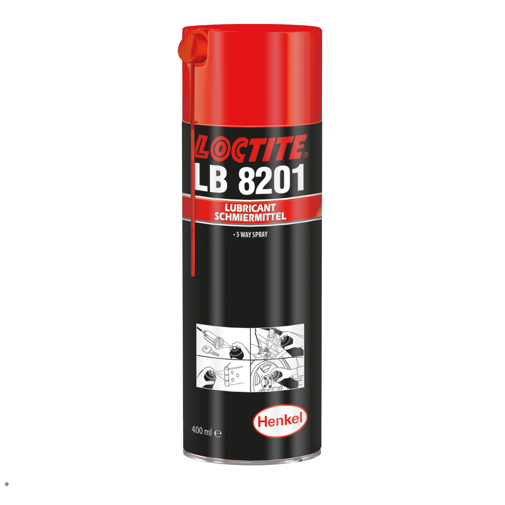 LOCTITE LB 8201         400 ml LOCTITE LB 8201         400 ml 5 Way Spray, kenő, rozsdaoldó, védő, vízkiszorító kúszóolaj