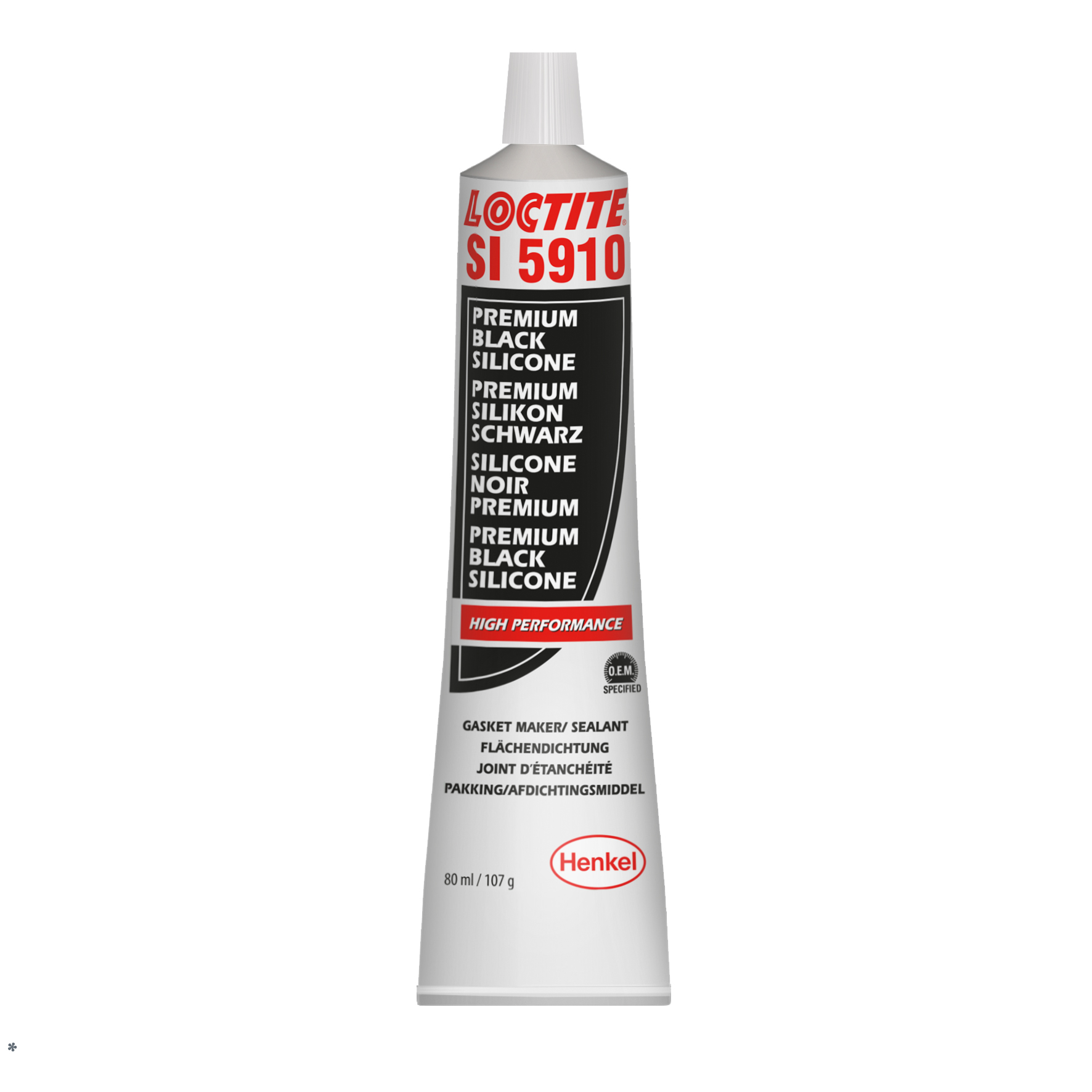 LOCTITE SI 5910         80 ml LOCTITE SI 5910         80 ml Szilikon felülettömítő, olajálló, oxim bázisú, semleges, fekete