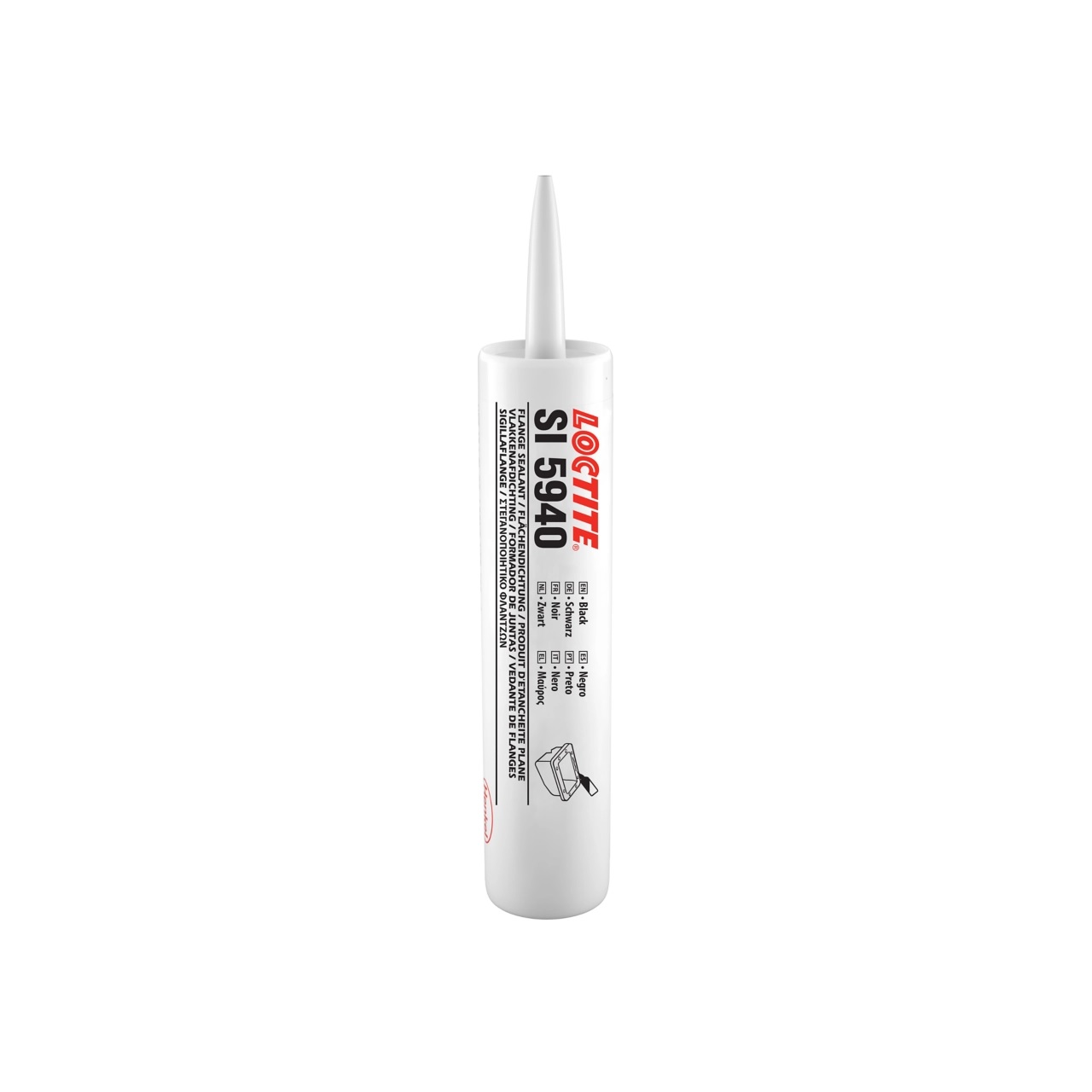LOCTITE SI 5940 BK         310 ml LOCTITE SI 5940 BK         310 ml Szilikon tömítő-ragasztó, ecetsavas, fekete