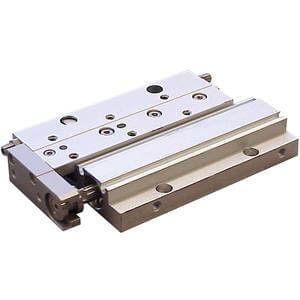 MXF20-100 MXF20-100 SMC Kompakt szán, átm. 20mm, löket 100mm  MXF, Alacsony profilú kompakt szán (keresztgörgős vezetékkel)