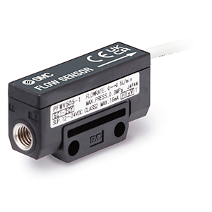 PFMV530-1 PFMV530-1 SMC Digitális áramláskapcsoló, 0-3,0 l/min,  PFMV5, Áramlásérzékelő, minimális átáramláshoz