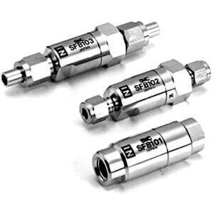 SFB315-02 SFB315-02 SMC   SFB, Tisztatéri levegőszűrő, cserélhető betétes, egyenes kivitel