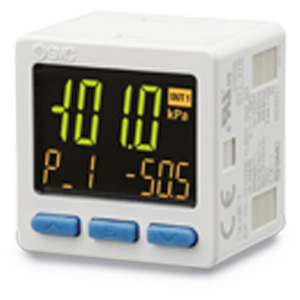 ZSE20B-Y-M5-W ZSE20B-Y-M5-W SMC   ZSE20B(F), Nagyprecizitású digitális nyomáskapcsoló,  3 szegmensű kijelző.