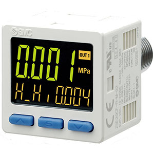ZSE20C-V-02-W ZSE20C-V-02-W SMC   ZSE20C(F), Nagyprecizitású digitális nyomáskapcsoló, általános folyadékokra